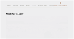 Desktop Screenshot of mountmary.com.au